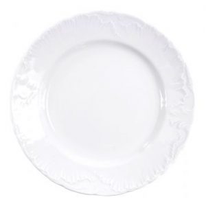 Плоская тарелка 25 см Rococo 0002